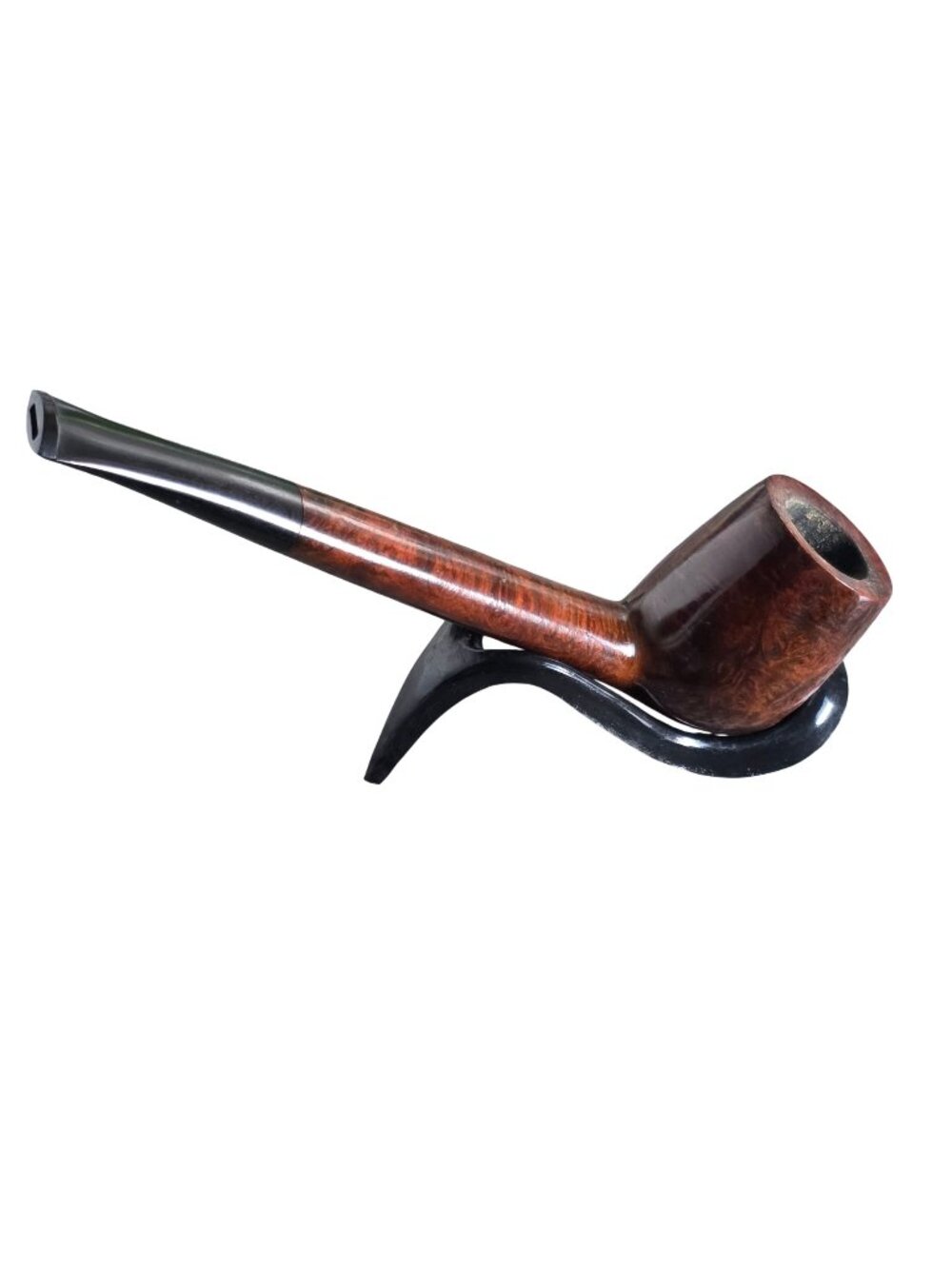 Vinatge Brown Briar Billiard Smoking Straight Stem Pipe